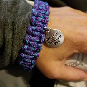 Suicide awareness paracord bracelets
